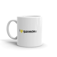 Load image into Gallery viewer, iHeartGameDev Mug | "A Great Day to Make Games"