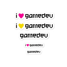 Load image into Gallery viewer, iHeartGameDev Stickers
