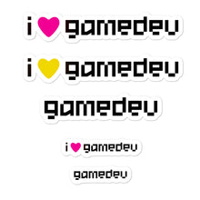 Load image into Gallery viewer, iHeartGameDev Stickers
